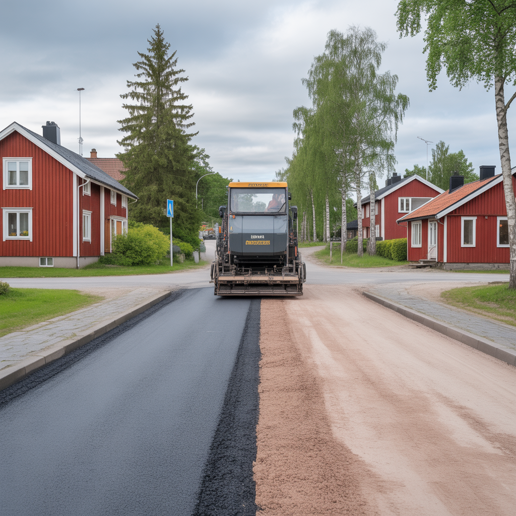 asfaltsfrasning och nytt slitlager kostnad per m2