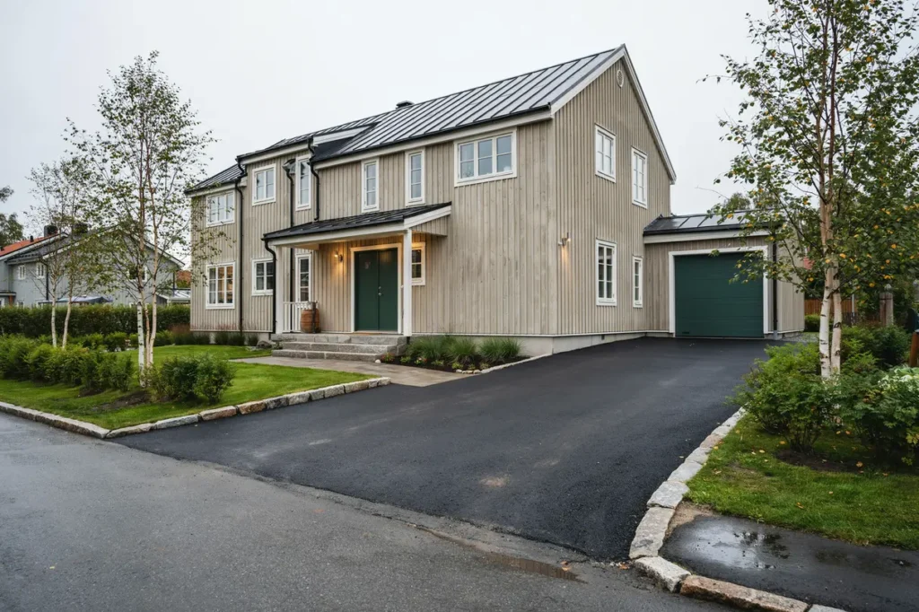 planera asfaltering av garageuppfart och g ng till huset